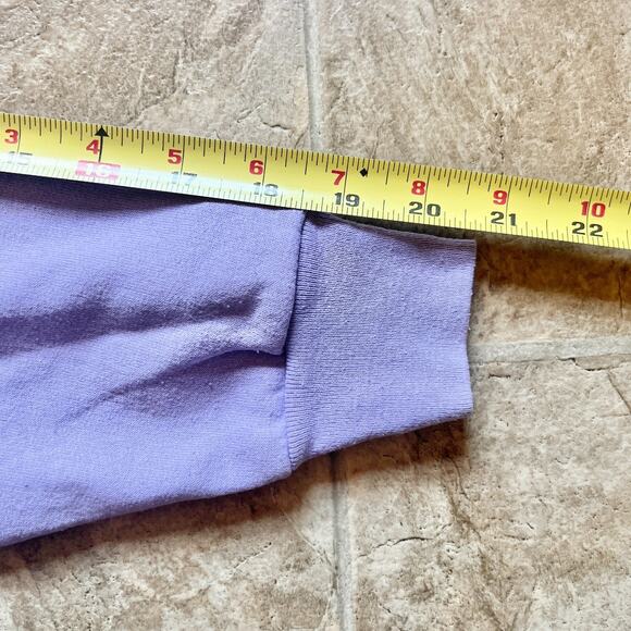 Vtg Morning Sun Sweatshirt Rhinestones Double Collar Winter Grannycore Holiday - Picture 7 of 7